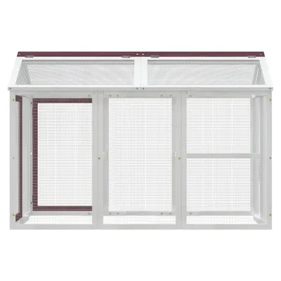 vidaXL enclos Bois de pin