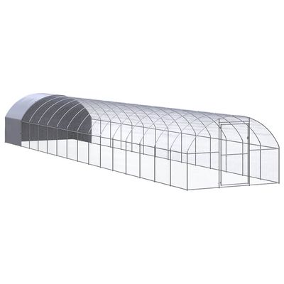 vidaXL poulailler Acier