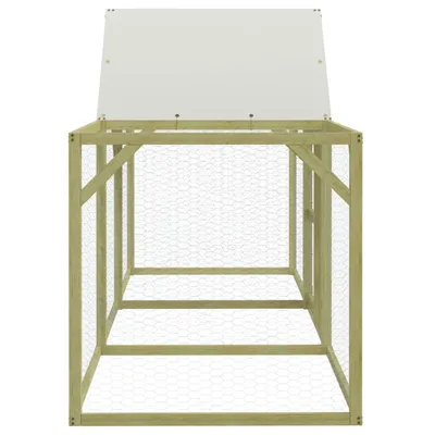 vidaXL poulailler Bois de pin