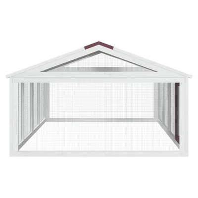 vidaXL enclos Bois de pin