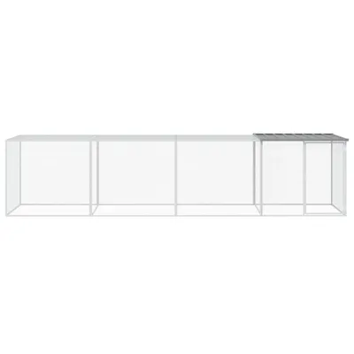 vidaXL cage à poules Acier