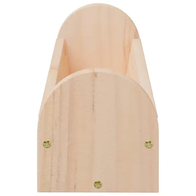 vidaXL mangeoire à foin de lapin Bois