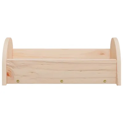 vidaXL mangeoire à foin de lapin Bois