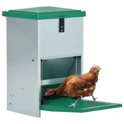 vidaXL mangeoire à poulet Métal