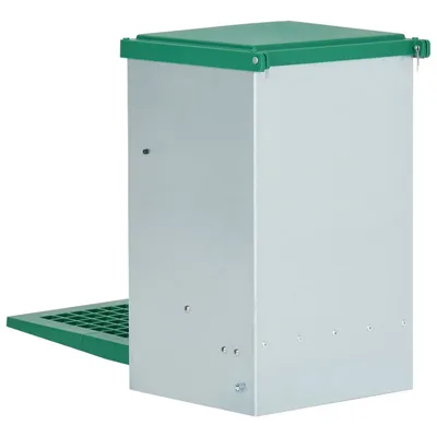 vidaXL mangeoire à poulet Métal