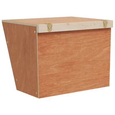 vidaXL mangeoire à foin de lapin Bois