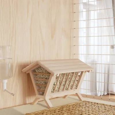 vidaXL mangeoire à foin de lapin