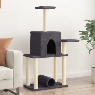 vidaXL arbre à chat Bois d'ingénierie vidaXL arbre à chat Bois d'ingénierie