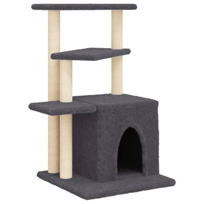 vidaXL arbre à chat Bois d'ingénierie