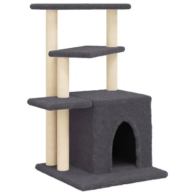 vidaXL arbre à chat Bois d'ingénierie