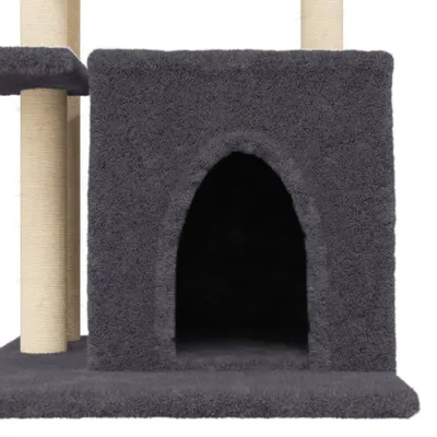 vidaXL arbre à chat Bois d'ingénierie