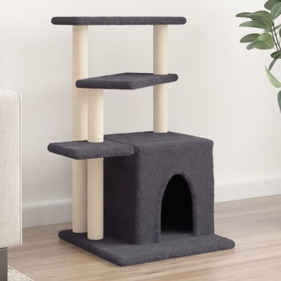 vidaXL arbre à chat Bois d'ingénierie