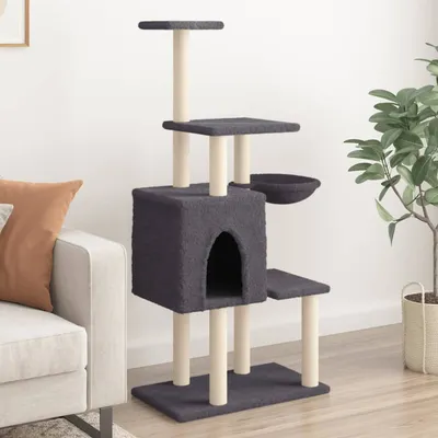 vidaXL arbre à chat Bois d'ingénierie vidaXL arbre à chat Bois d'ingénierie