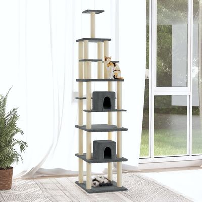 vidaXL arbre à chat Peluche