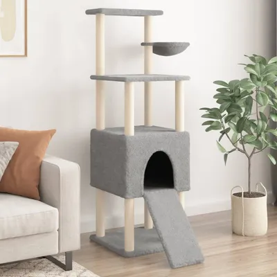 vidaXL arbre à chat Bois d'ingénierie