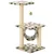 Beige avec impressions de patte, 65 cm