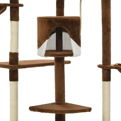 vidaXL arbre à chat Peluche