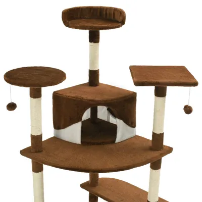 vidaXL arbre à chat Peluche