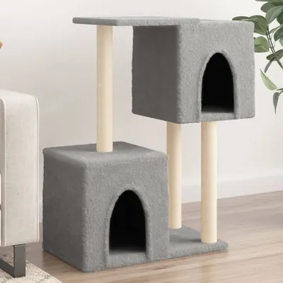 vidaXL arbre à chat Bois d'ingénierie