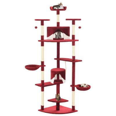 vidaXL arbre à chat Peluche