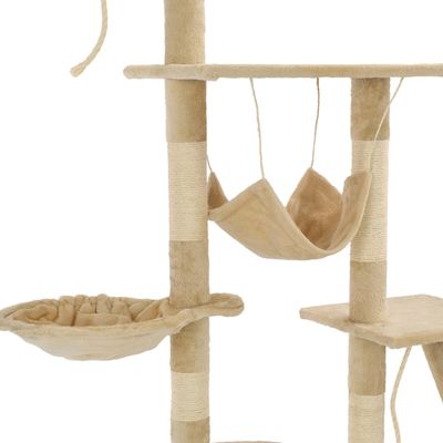 vidaXL arbre à chat Peluche