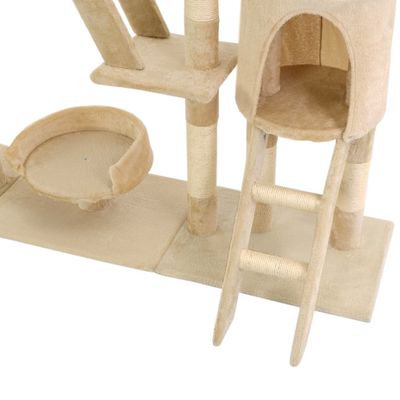 vidaXL arbre à chat Peluche