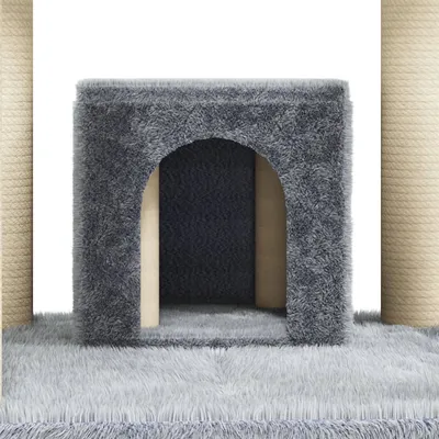 vidaXL arbre à chat Velours