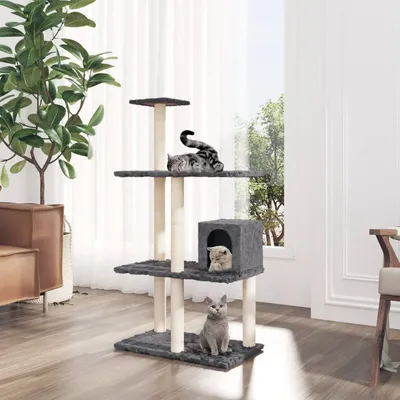 vidaXL arbre à chat Peluche