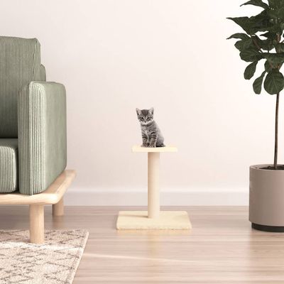 vidaXL poteau à chat Sisal