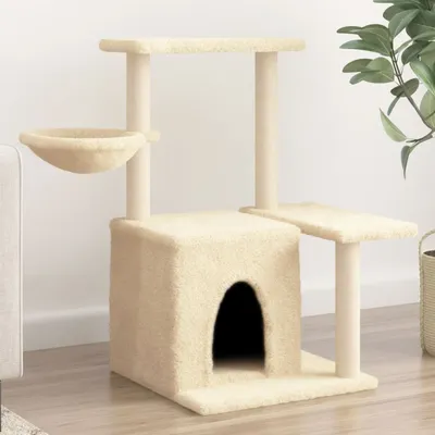 vidaXL arbre à chat Bois d'ingénierie