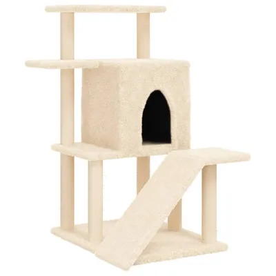 vidaXL arbre à chat Bois d'ingénierie