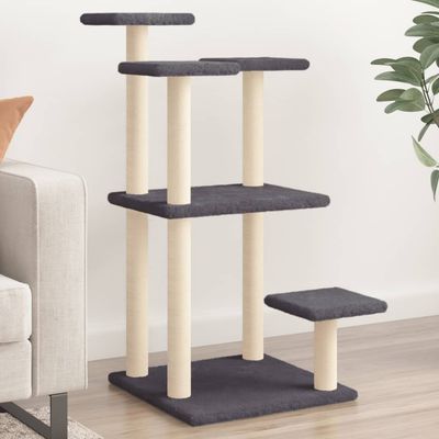 vidaXL poteau à chat Bois d'ingénierie