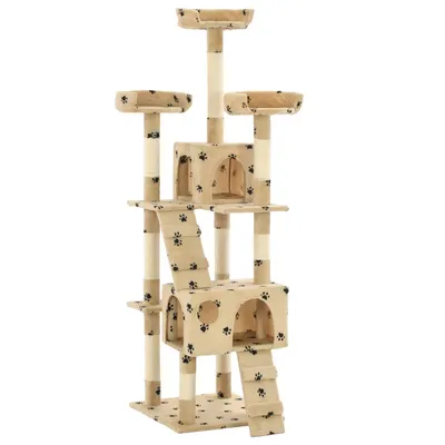 vidaXL arbre à chat Peluche