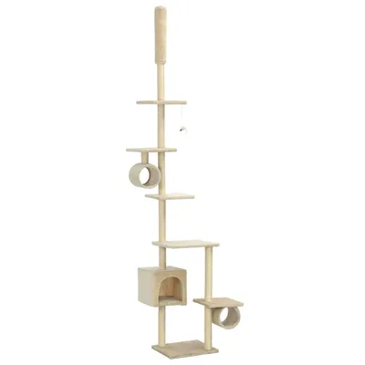 vidaXL arbre à chat Peluche