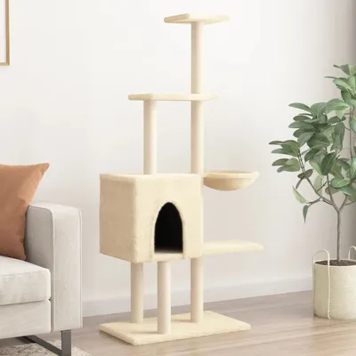 vidaXL arbre à chat Bois d'ingénierie