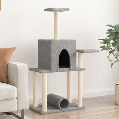 vidaXL arbre à chat Bois d'ingénierie