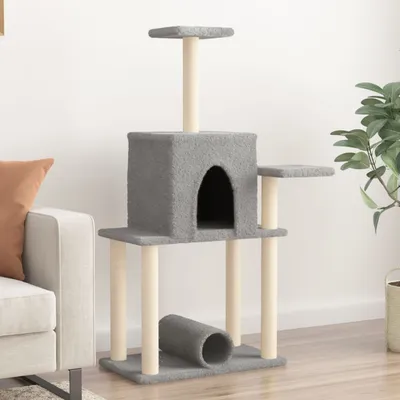 vidaXL arbre à chat Bois d'ingénierie