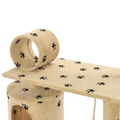 vidaXL arbre à chat Peluche