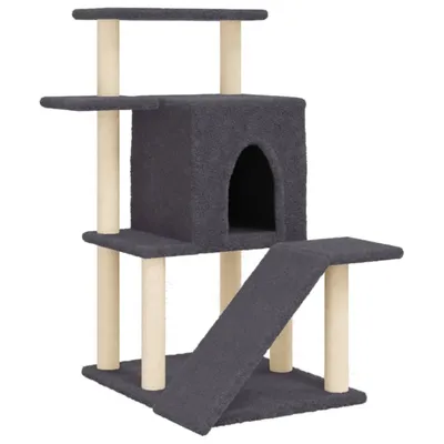 vidaXL arbre à chat Bois d'ingénierie