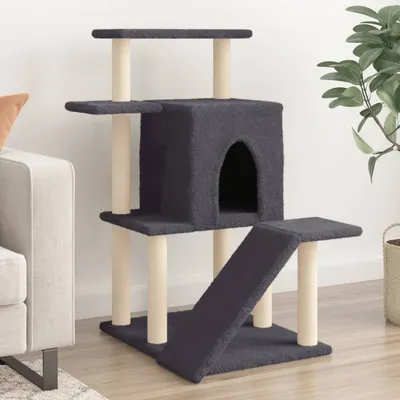 vidaXL arbre à chat Bois d'ingénierie