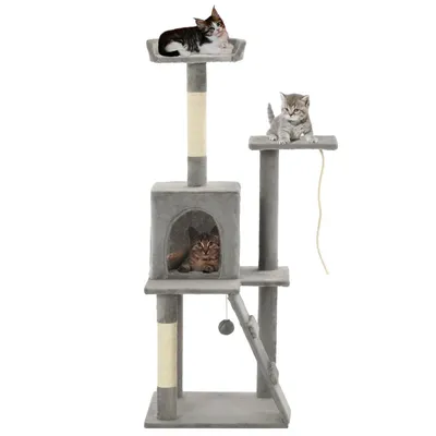 vidaXL arbre à chat Peluche