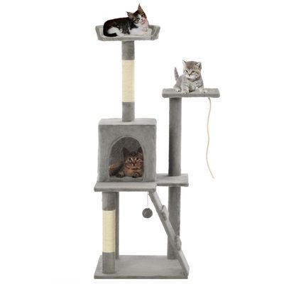 vidaXL arbre à chat Peluche