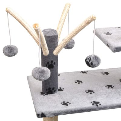 vidaXL arbre à chat Peluche
