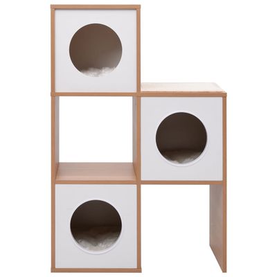 vidaXL maison de chat MDF