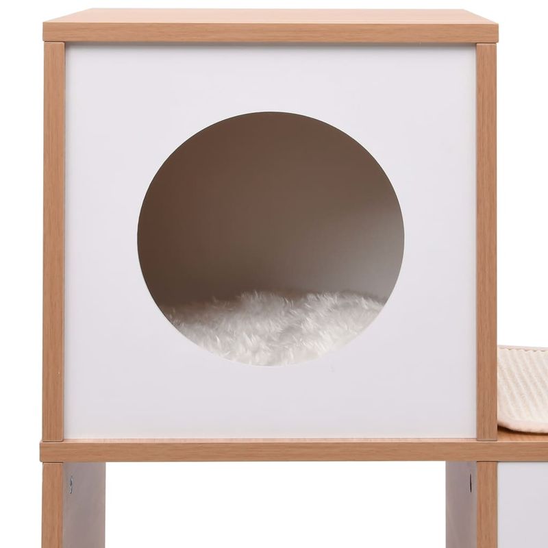 vidaXL maison de chat MDF
