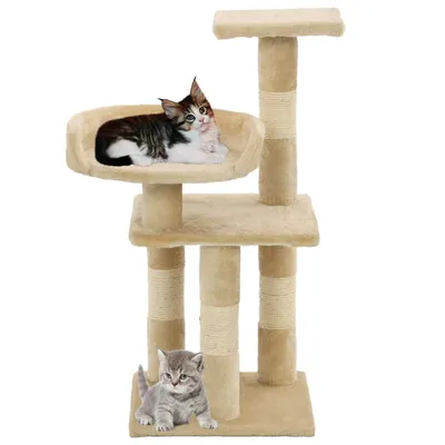 vidaXL arbre à chat Peluche vidaXL arbre à chat Peluche