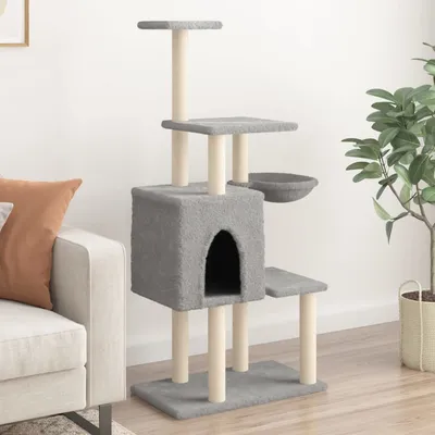 vidaXL arbre à chat Bois d'ingénierie