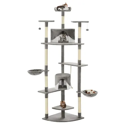 vidaXL arbre à chat Peluche