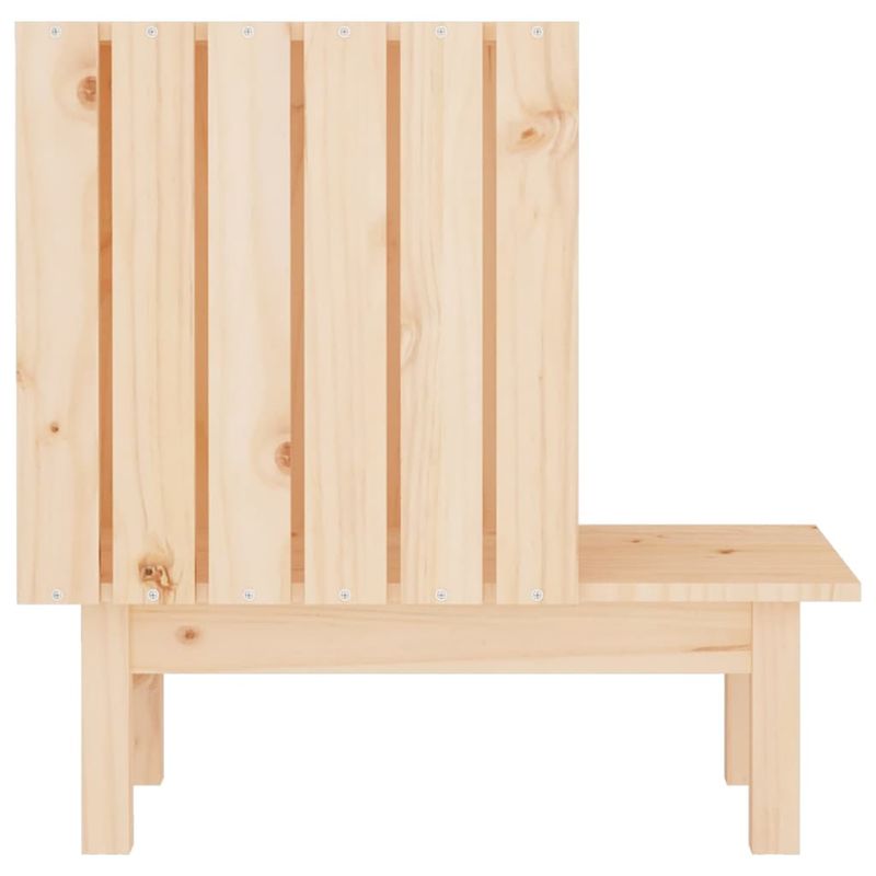 vidaXL maison pour chat Bois de pin