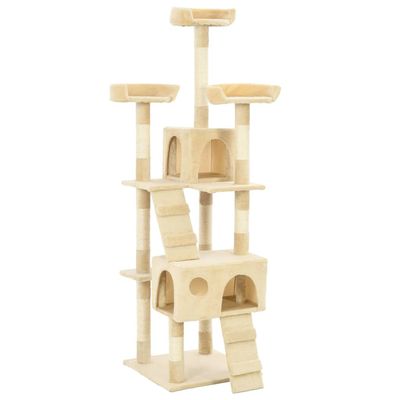 vidaXL arbre à chat Peluche